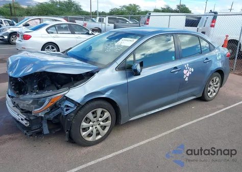 2022 Toyota Corolla Le z USA, uszkodzony, nr VIN JTDEPMAE4NJ207771